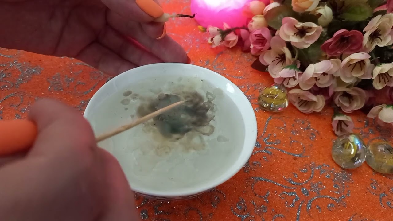 Лотос гадания на воске