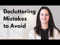 The 5 Decluttering Mistakes that Make People Quit
