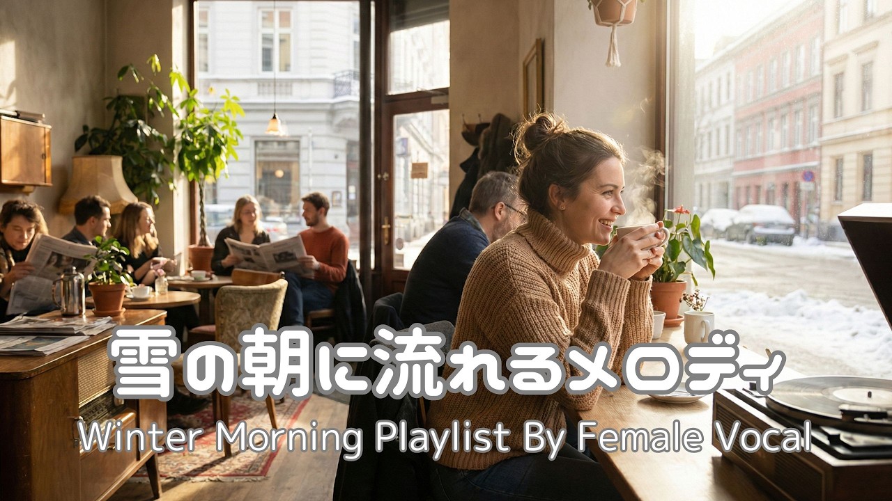 【朝カフェ洋楽】雪の朝に流れるメロディ☀️ | Winter Morning Playlist  By Female Vocal
