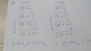 Number Systems - conversion - part 2