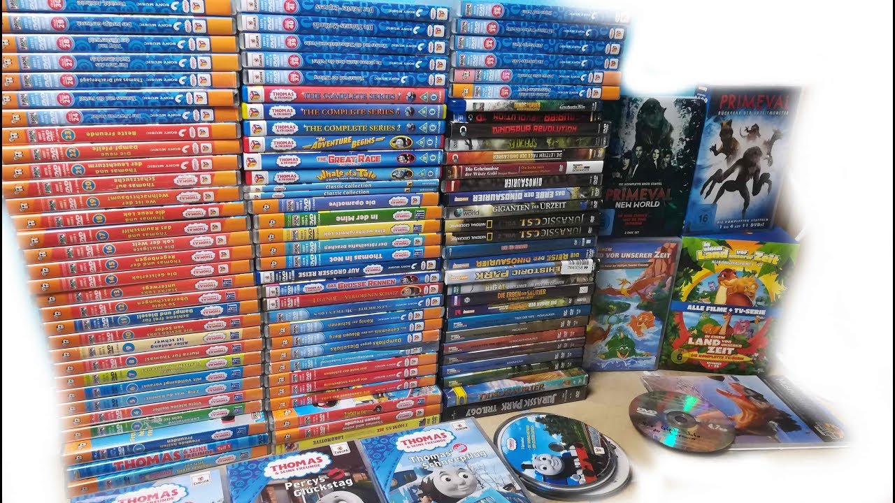 Meine DVD-Sammlung März 2019 | Thomas und Dinosaurier