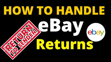 How to Handle Returns as an eBay Seller | How to Handle eBay Returns | Handle a Return Request