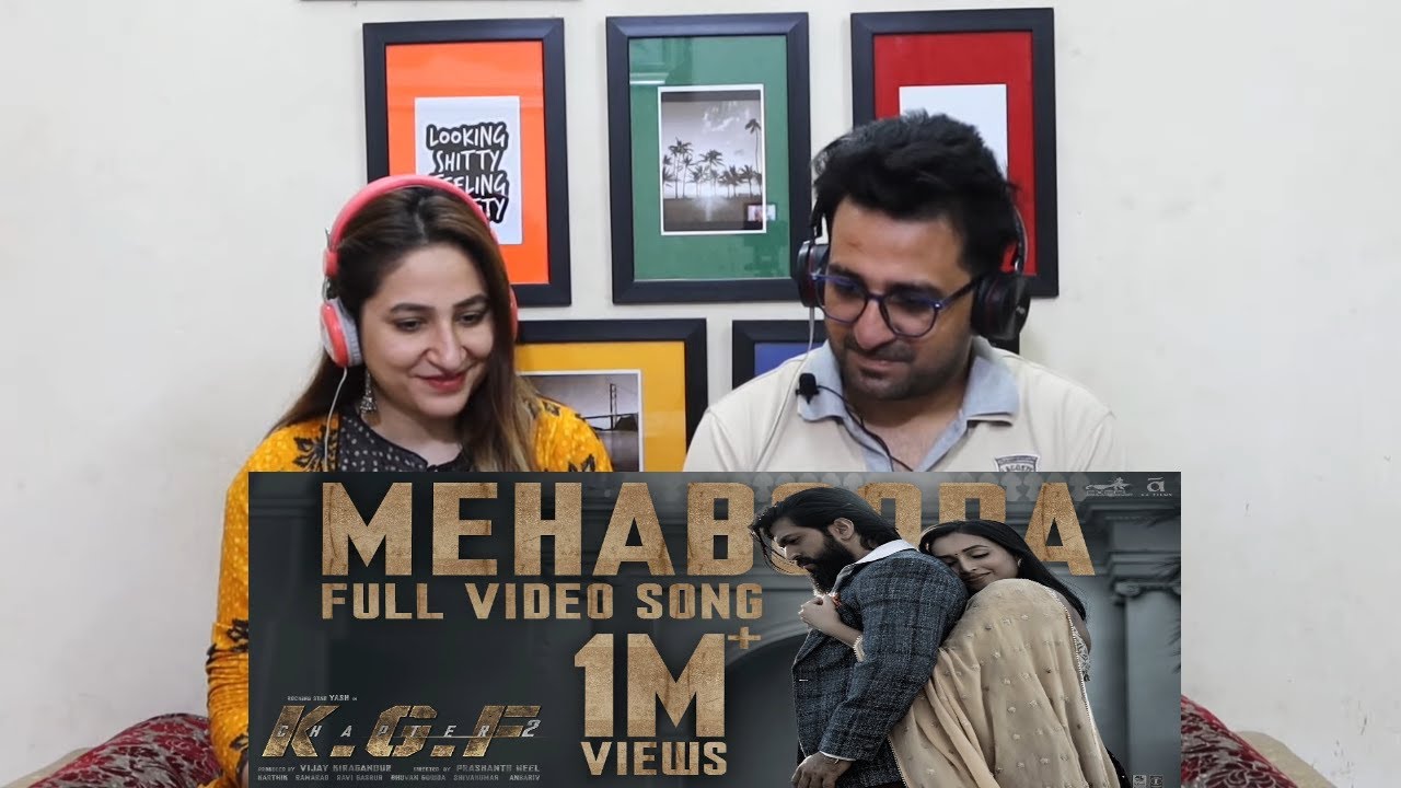 Pakistani Reacts to Mehabooba Video Song (Hindi) | KGF Chapter 2 | RockingStar Yash |Ravi Basrur|