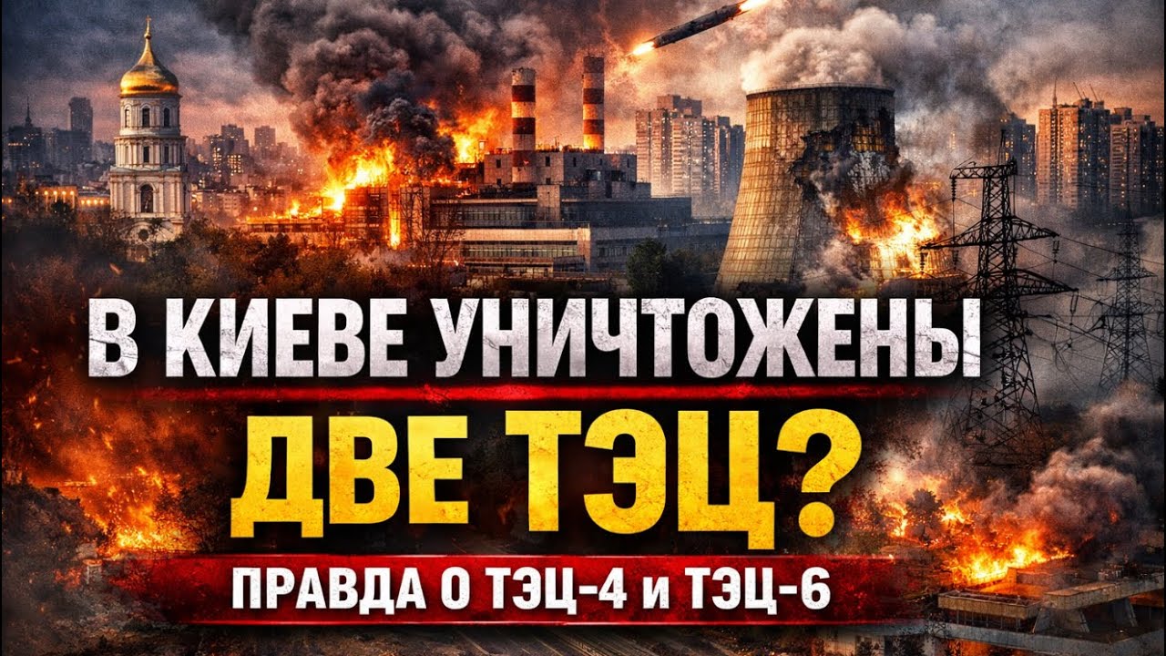 🚨 В Киеве уничтожено две ТЕЦ ‼️Правда или миф?