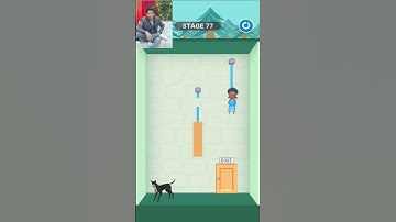 🔥 rescue cut!  Level 77: wait for end! 🏃‍♂️🔓🔜 #shorts #games #rescuecut #viral #gaming #shortvideo 🎮