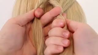 اجمل تسريحات الشعر للجامعة الضفيرة البسيطة Simple hairstyles 2020