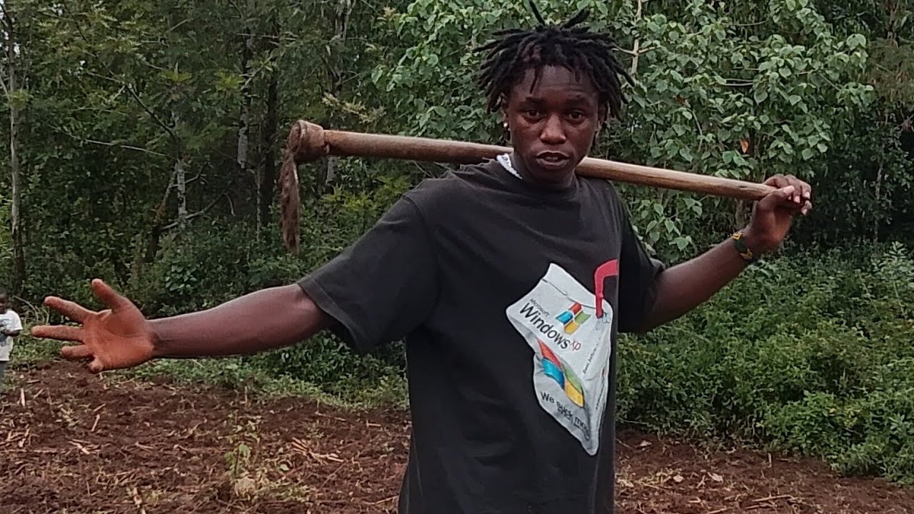 The day the sky joined the planting @iammarwa 