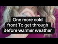 One more cold front before we can settle into warmer weather
