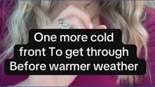 One more cold front before we can settle into warmer weather