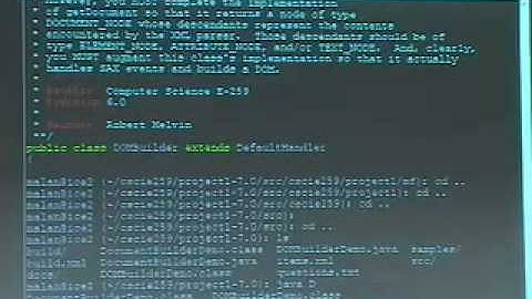 Lecture 3: DOM Level 3 - CSCI E-259 Spring 2007 - Harvard Extension School