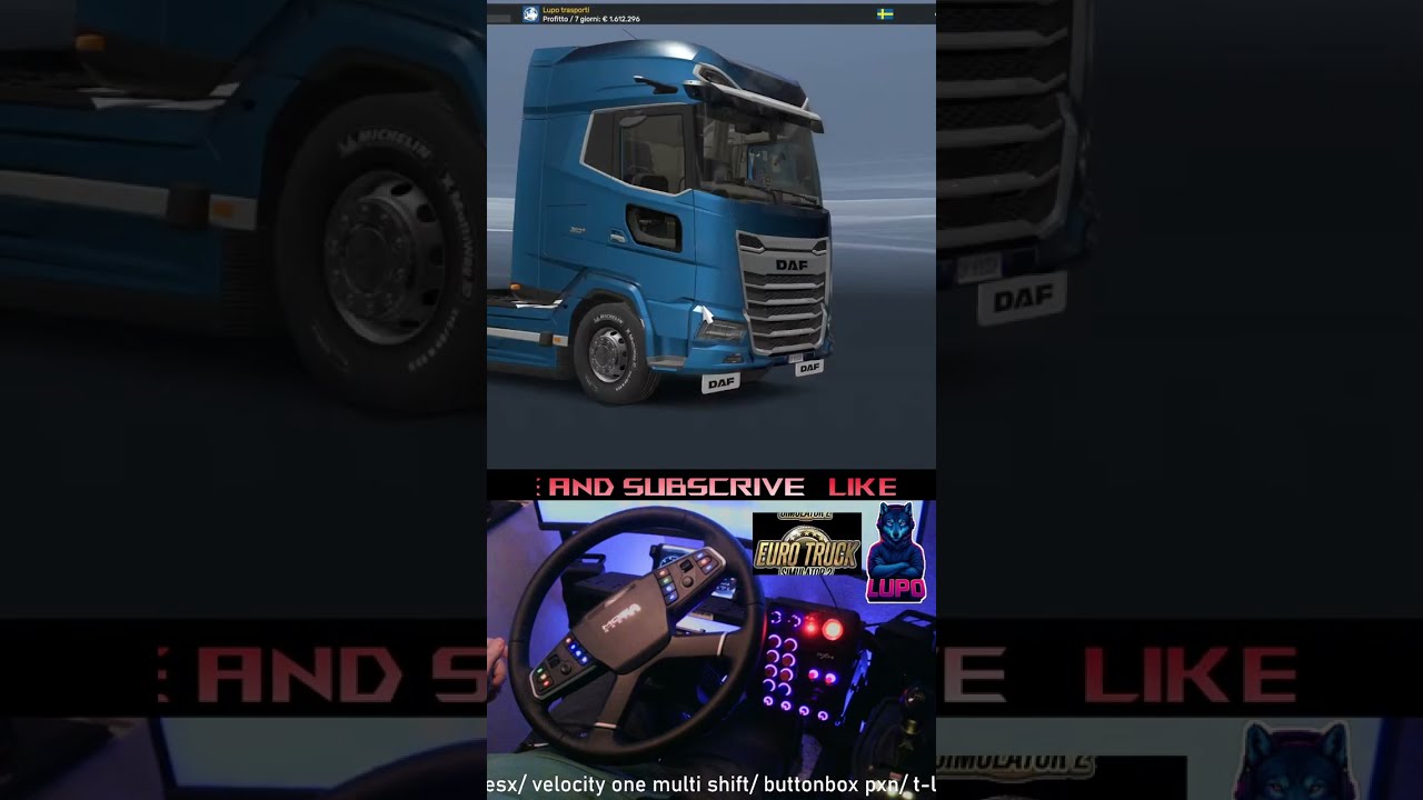 #eurotrucksimulator2 #live #daf #scania #trucker #ontheroad #farmingsimulator