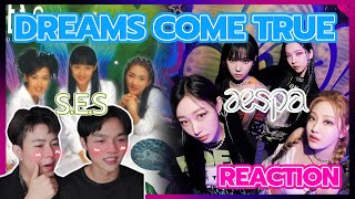REACTION 'Dreams Come True' MV aespa에스파 & S.E.S มันดีมากกกกกก!! ฟังแล้วมีปีก!!