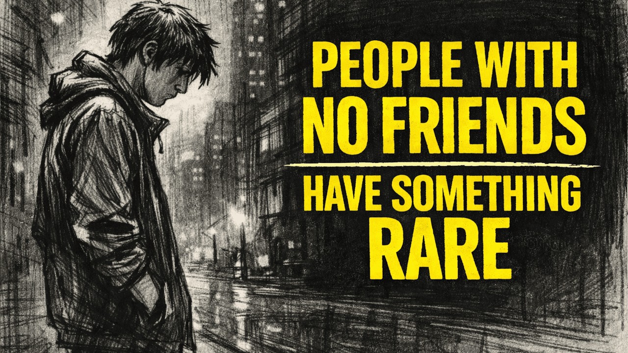 If You Have Few or No Friends, You Have These 6 Rare Traits