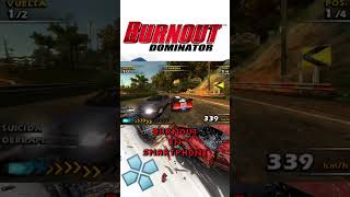 Los mejores juegos de carreras PSP Burnout Dominator Android PPSSPP con Gamepad #ppsspp #videogames