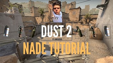 CS:GO - DUST 2 TUTORIAL - Smoke