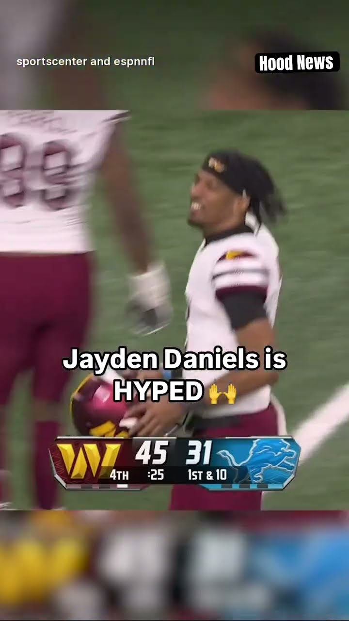 It took 33 years #hoodnews #jaydendaniels #commanders #NFL #football #sports #viralvideo #omg #how