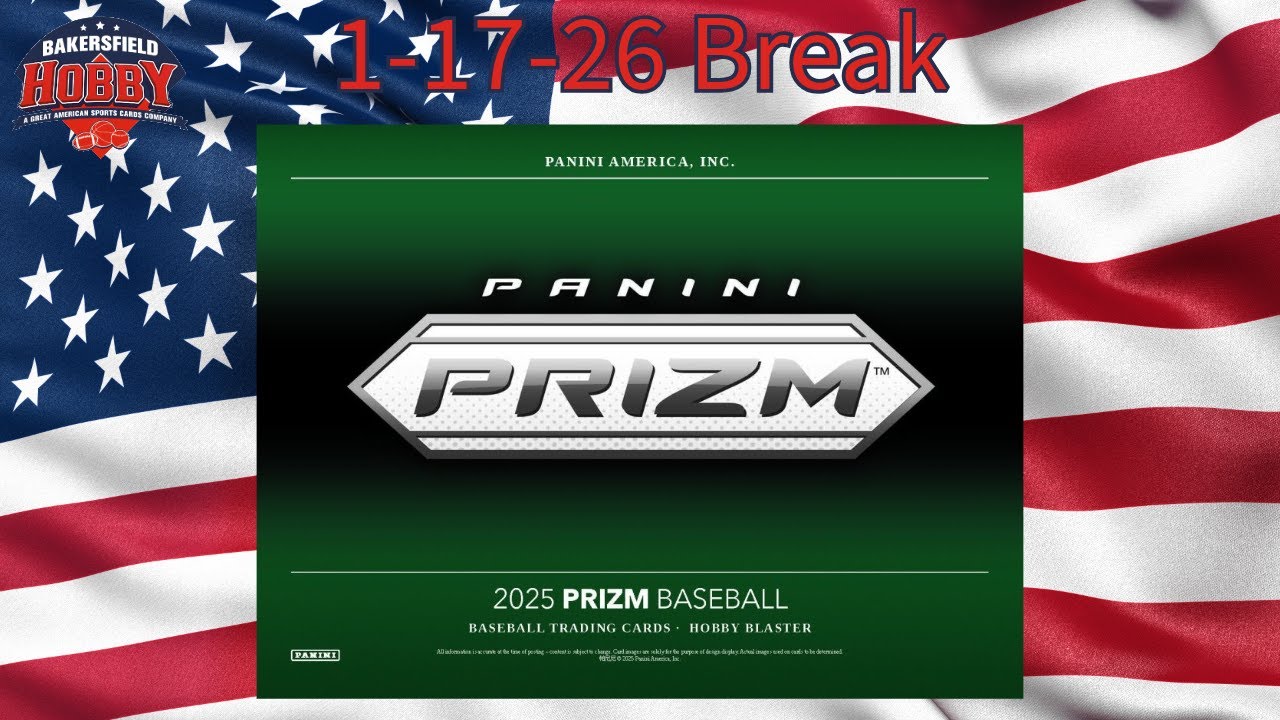 1-17-2026 2025 Prizm MLB Blaster Break 