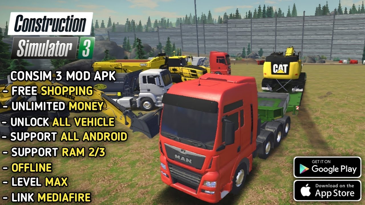 Download Construction Simulator 3 Mod Apk Uang Tak Terbatas &