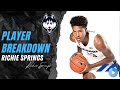 UConn MBB Player Breakdown: Richie Springs