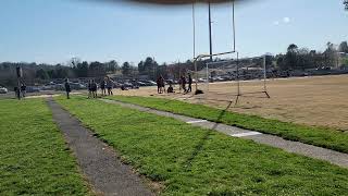 Nathanael 'Rambo' Dalton long jump. 1st place.. 18'11'...