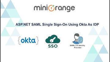 ASP.NET SAML Single Sign On (SSO) using OKTA as IDP | OKTA Login