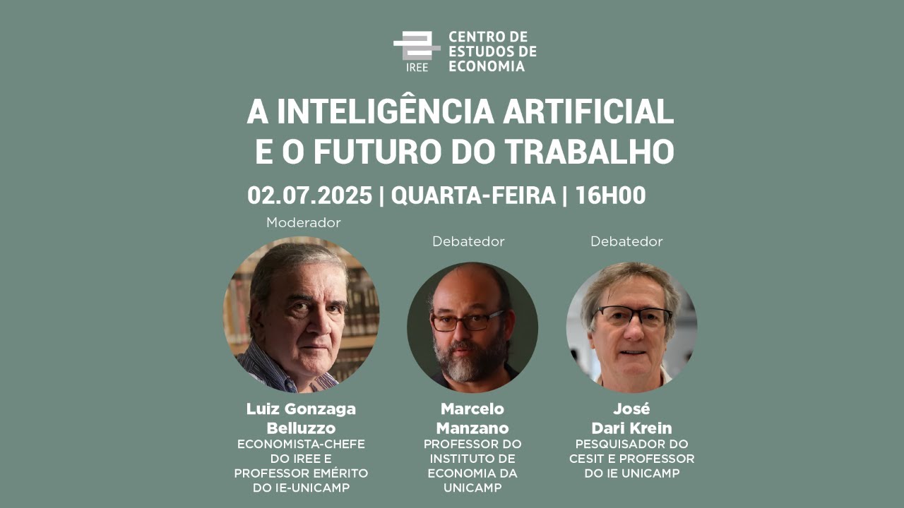 A Inteligência artificial e o Futuro do Trabalho - YouTube