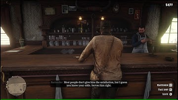 Always Talk To The Bartender After A Mission or Random Encounter