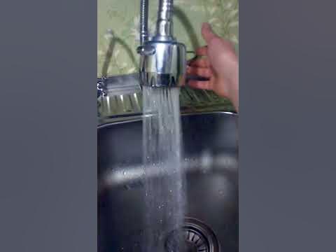 Гибкий гусак для смесителя на кухне - YouTube