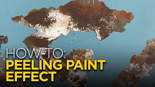 How to make a Realistic Peeling Paint Effect