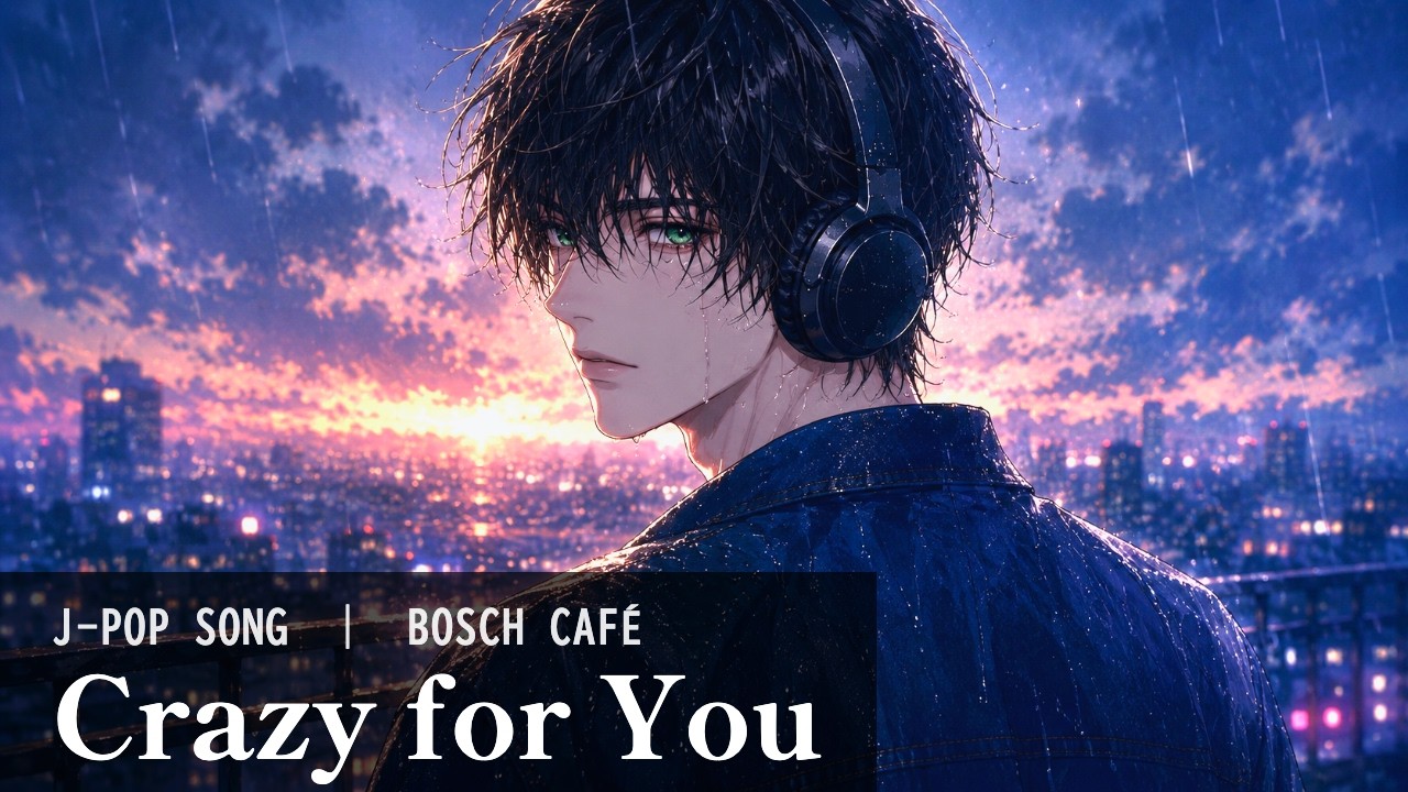 K-POP・アジア slow 疾走系K-POPシンセポップ】Crazy for You｜雨の夜に加速するダンサブル