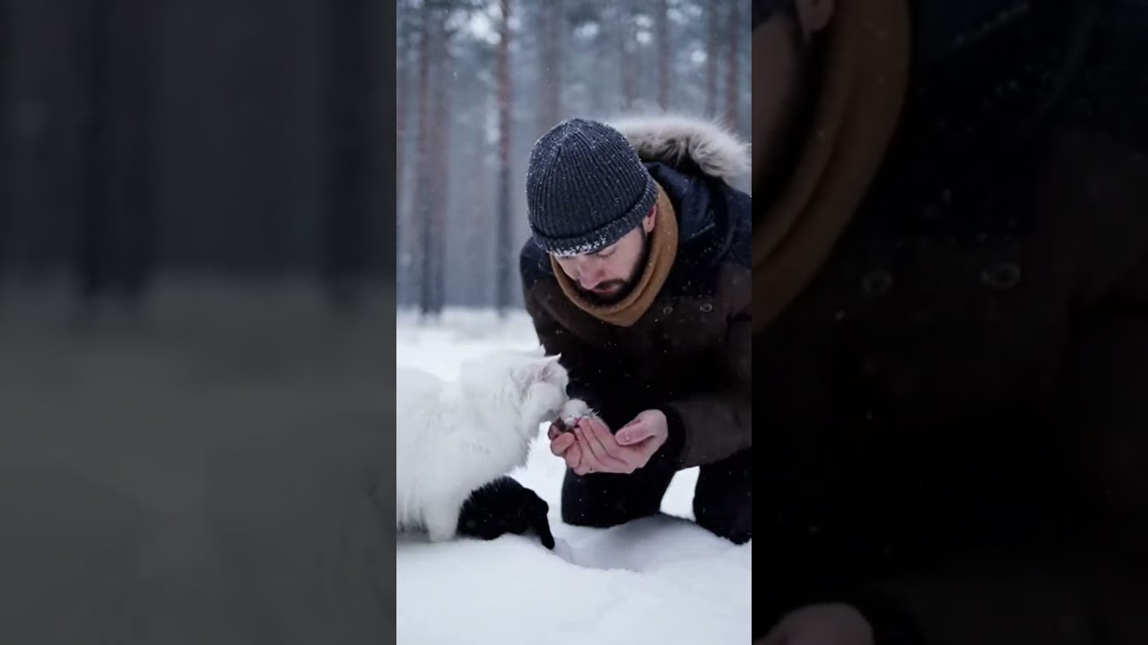 She Screamed So Her Baby Could Live ❄️🐱 |  Emotional Rescue Story 