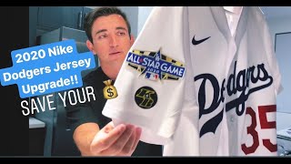 NIKE DODGERS JERSEY UPGRADE! SAVE YOUR MONEY DIY PATCH KIT!! 2020