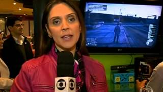 GTA V no Jornal da Globo - 20/09