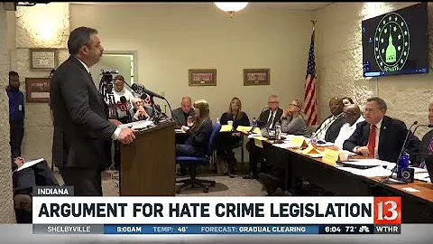 Argument for hate crime legislation