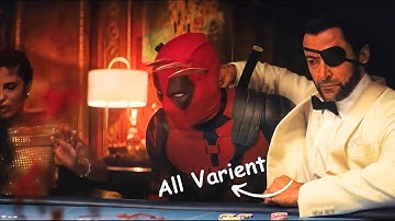 Deadpool and Wolverine all Wolverine varients entry scene | Deadpool 3 - 4K