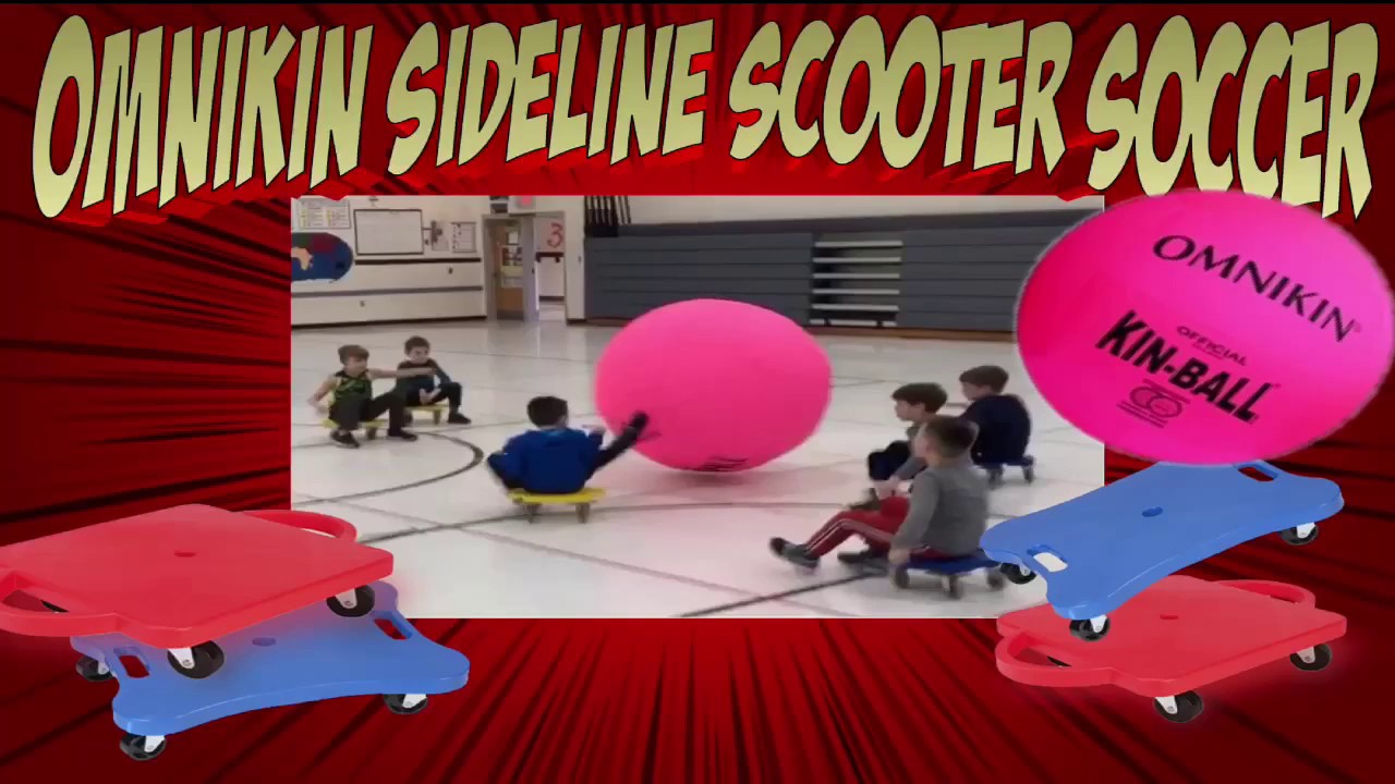 Omnikin Sideline Scooter Soccer YouTube