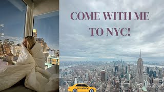 COME TO NYC WITH ME! TRIP OF A LIFETIME