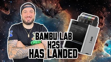 THE H2S HAS LANDED: UNBOXING BAMBU LAB H2S NEWEST PRINTER