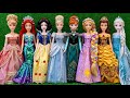 Cute Miniatures Disney Princess Frozen ELSA &amp; Annall! elsa satisfying unboxing 