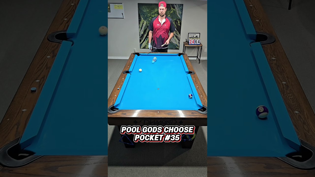 Image of video the POOL GODS CHOOSE POCKET # 35! 2