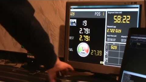 Pc Lap Counter and Pit-Pro full video