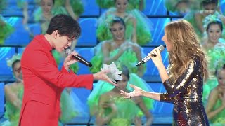 Céline Dion & Dimash Kudaibergen - Jasmine Flower. V-Duet. Resimi