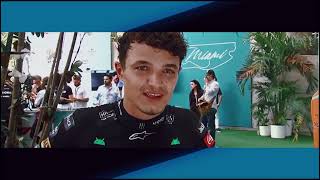 Lando Norris' Post-Race Interview on winning his first ever Grand Prix | Miami Grand Prix