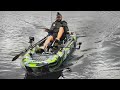 WATER REVIEW! BIG FISH 108 PRO FISH PEDAL Drive  3 WATERS KAYAK - SPEED TEST