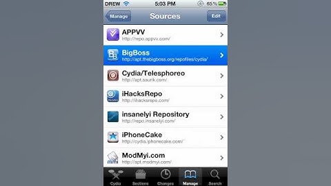How to fix the big boss error for iPhone/iPod from cydia