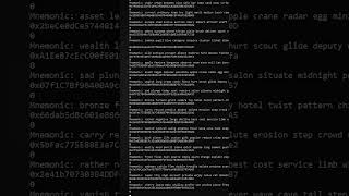 Bruteforcing Ethereum Wallet Addresses #Ethereum #CryptoCoding #EthBruteforce #WalletSecurity