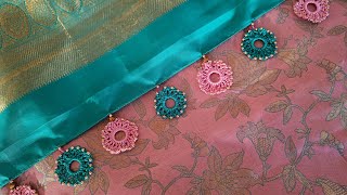 Tassels sareekuchucroshakuchusareessareetasselstattingsareeloverfashionkuchu Designs