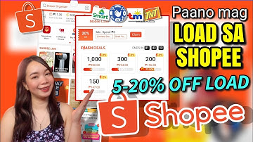 HOW TO LOAD ON SHOPEE WITH 5-20% OFF LOAD | Riencyll Cabile