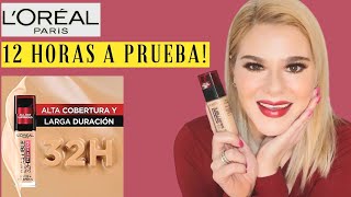 LOREAL INFALLIBLE FRESH WEAR LUMINOUS 32 HRS | prueba 12 hrs | INGRID BREACH