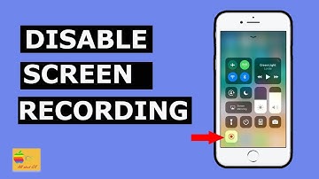 How to disable screen recording iPhone